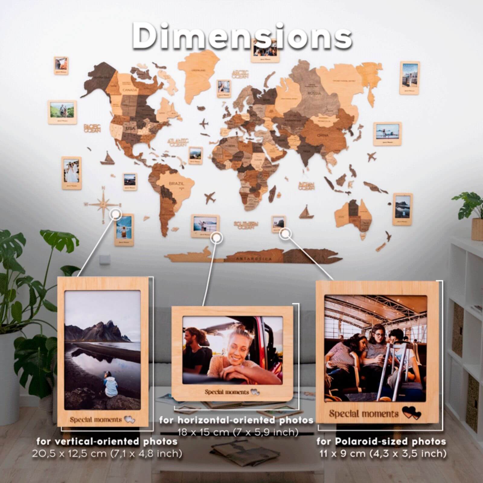 info weltkarte 3d holz